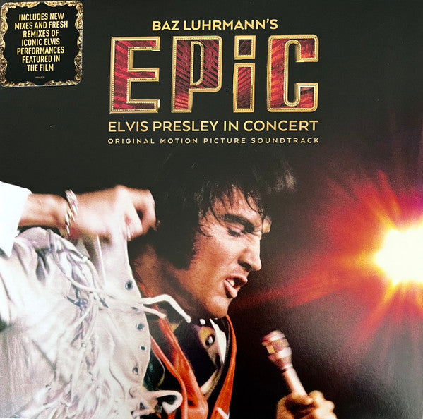 Elvis Presley : Baz Luhrmann’s EPiC (Elvis Presley In Concert) (Original Motion Picture Soundtrack)  (2xLP, Album)