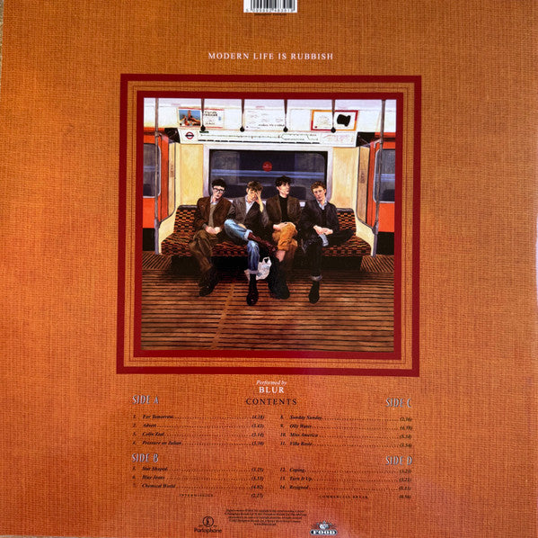 Blur : Modern Life Is Rubbish (2xLP, Album, RE, RM, 180)