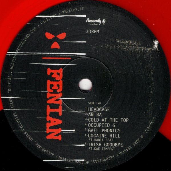 Kneecap (2) : Fenian (LP, Album, Red)