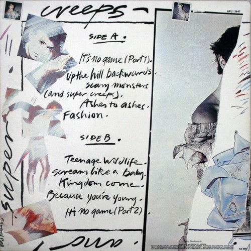 David Bowie : Scary Monsters (LP, Album)