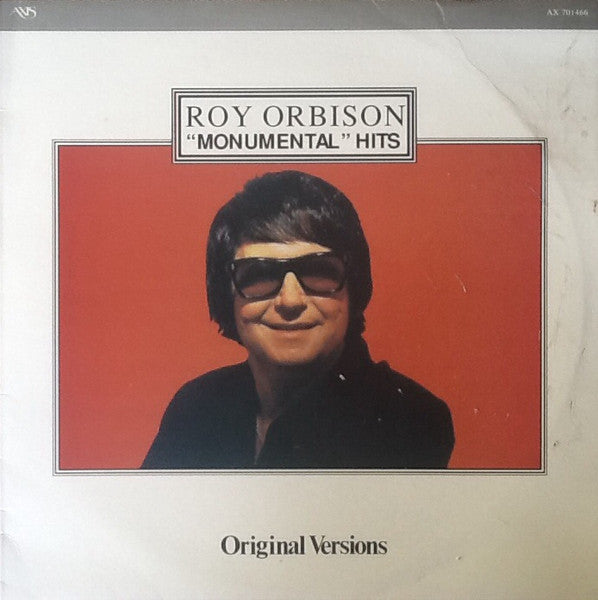 Roy Orbison : "Monumental" Hits (LP, Comp)