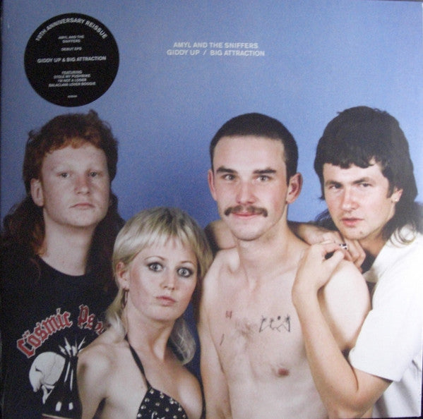 Amyl And The Sniffers : Giddy Up & Big Attraction (LP, Comp, RE, Gat)