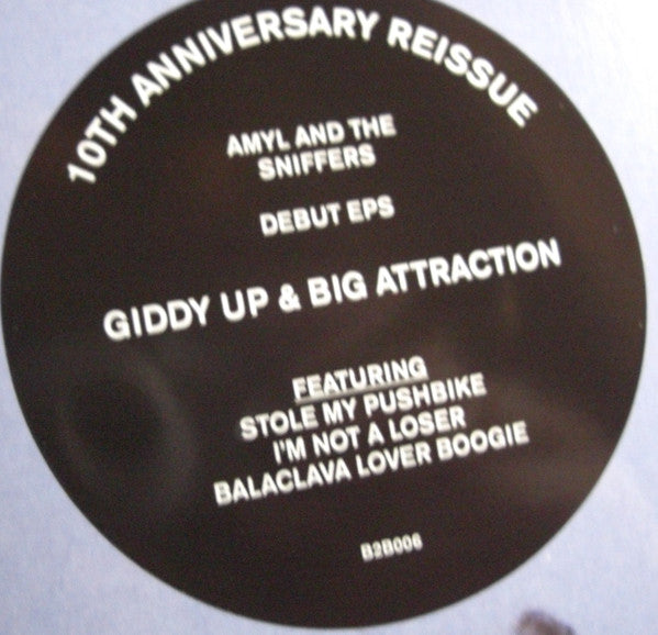 Amyl And The Sniffers : Giddy Up & Big Attraction (LP, Comp, RE, Gat)