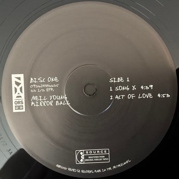 Neil Young : Mirror Ball (2xLP, Album, RE, RM, RP)