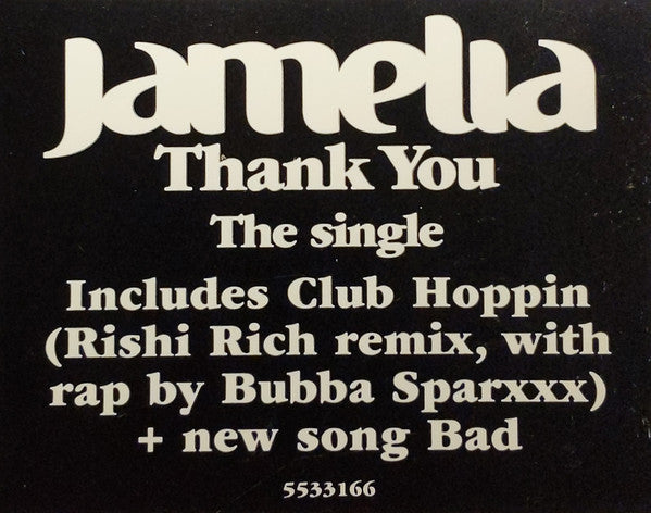 Jamelia : Thank You (12")