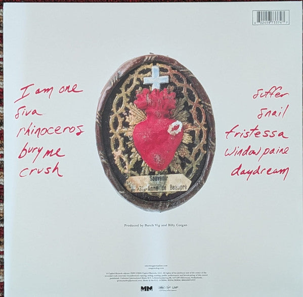 The Smashing Pumpkins : Gish (LP, Album, RE, RM, 180)