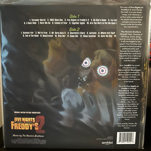 The Newton Brothers (2) : Five Nights At Freddy’s 2 (Original Motion Picture Soundtrack) (LP, Album, Toy)