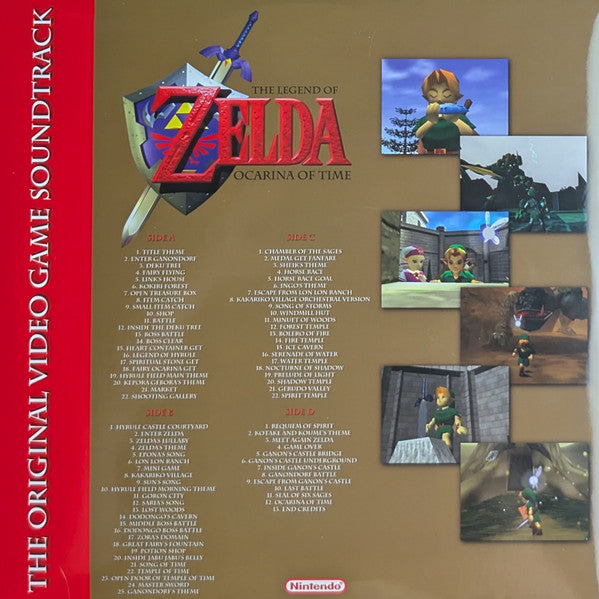 Koji Kondo : The Legend Of Zelda - Ocarina Of Time (2xLP, Unofficial, Gat)