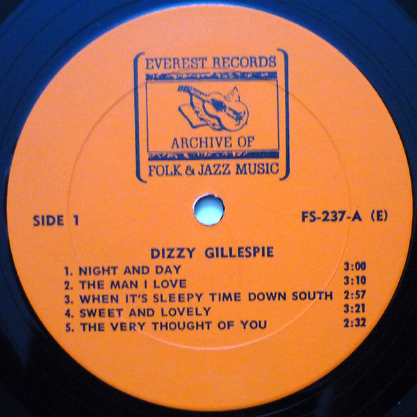 Dizzy Gillespie : Dizzy Gillespie (LP, Comp, Sim)