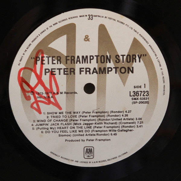Peter Frampton : Peter Frampton Story (LP, Comp)