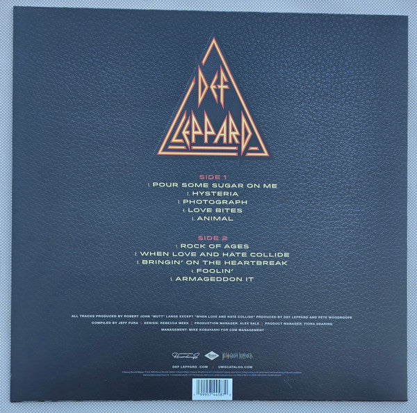 Def Leppard : Greatest Hits (LP, Comp)