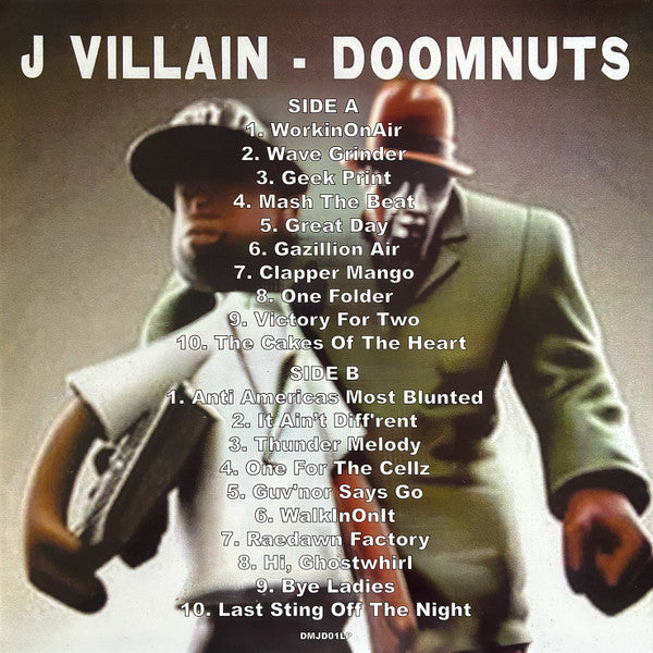 J Dilla / MF Doom : J Villain: Doomnuts (LP, Album, RE, Unofficial, Pur)