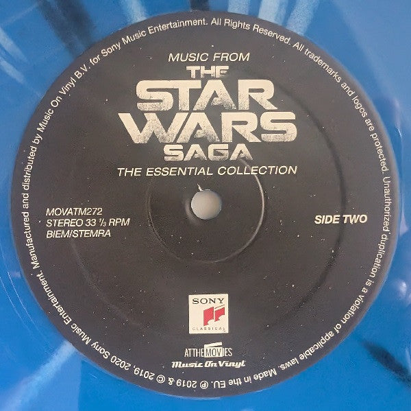 John Williams (4) : Music From The Star Wars Saga (The Essential Collection) (2xLP, Comp, Ltd, Num, RE, Hyp)