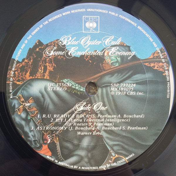 Blue Öyster Cult : Some Enchanted Evening (LP, Album)