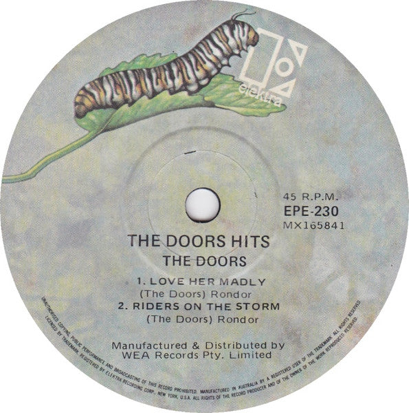 The Doors : The Doors Hits (7", EP)