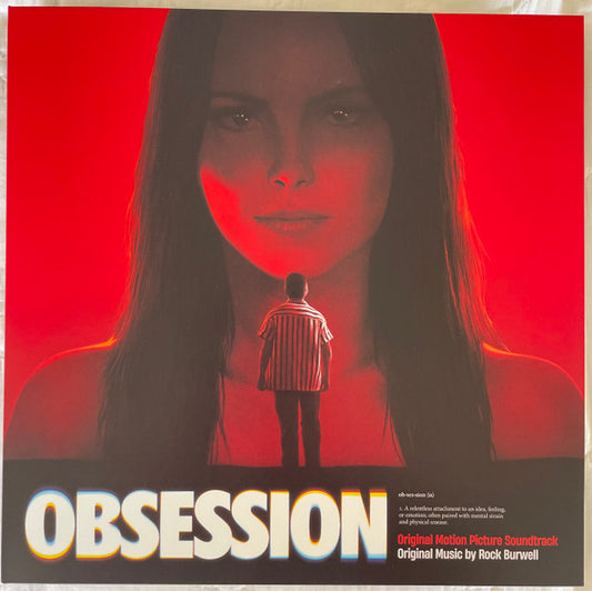 Rock Burwell : Obsession (Original Motion Picture Soundtrack) (LP, Album, Dlx, Pea)