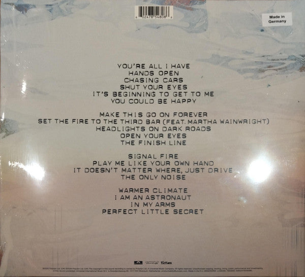 Snow Patrol : Eyes Open (LP, Album, RE, Gol + LP, Comp, Gol + Ltd, S/Editio)