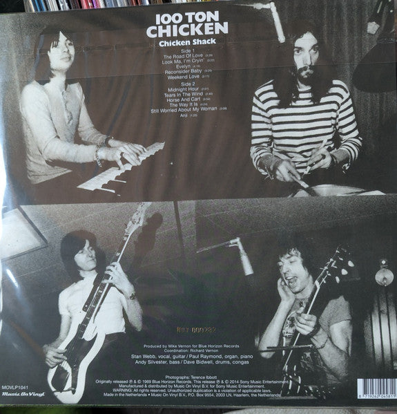 Chicken Shack : 100 Ton Chicken (LP, Album, Ltd, Num, RE, RP, Gre)