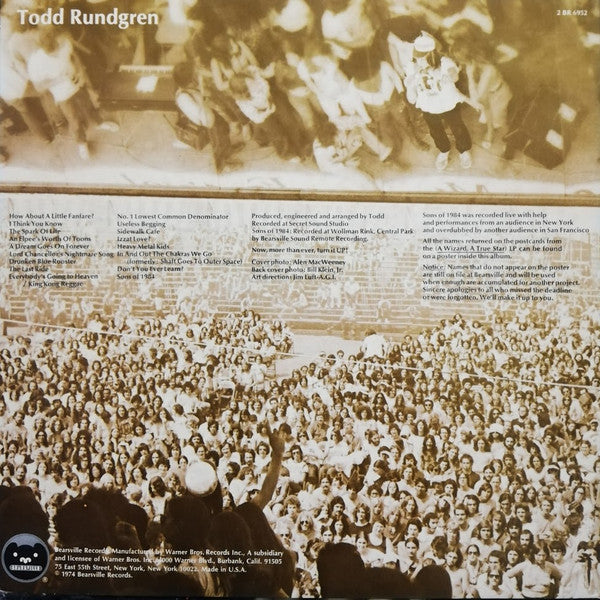 Todd Rudgren Lp Buy Todd Rundgren : Todd (2xLP, Album) Online for a great price ...