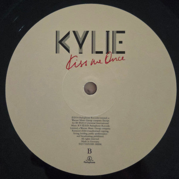 Kylie* : Kiss Me Once (LP, Album, RE)
