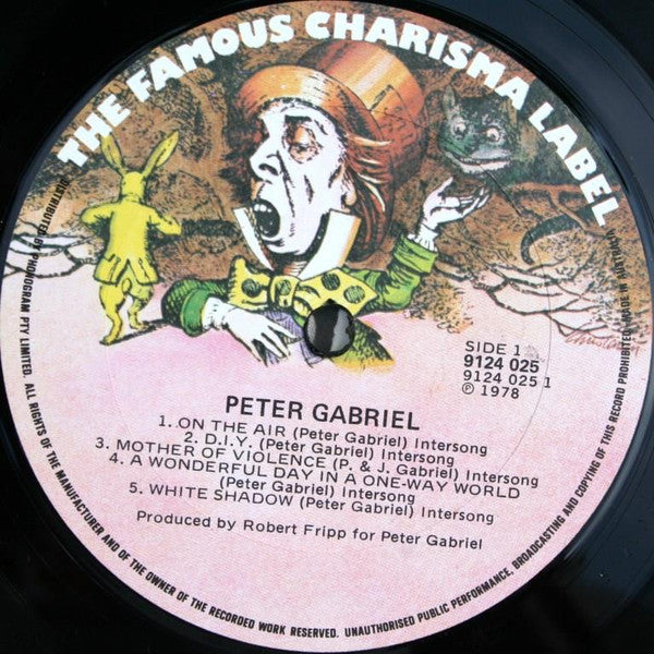 Peter Gabriel : Peter Gabriel (LP, Album)