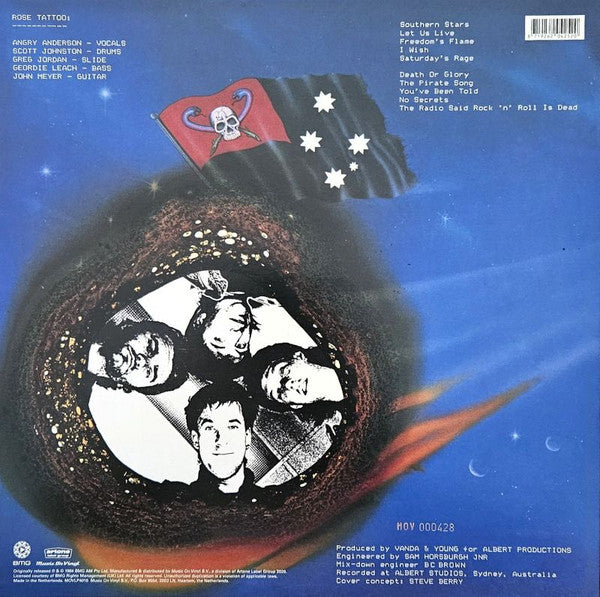 Rose Tattoo : Southern Stars (LP, Ltd, Num, RE, Tur)