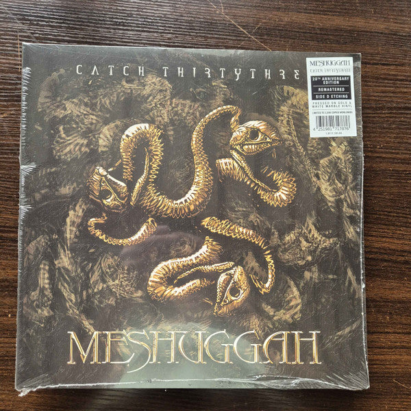 Meshuggah : Catch Thirtythree (LP, Gol + LP, S/Sided, Etch, Gol + Album, Ltd, RE,)