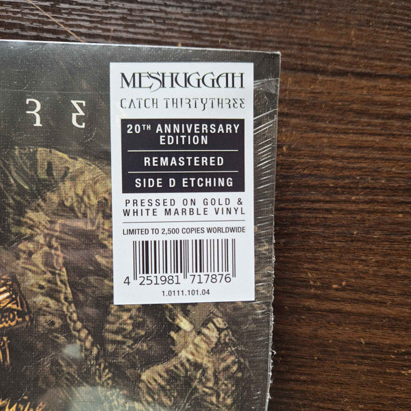Meshuggah : Catch Thirtythree (LP, Gol + LP, S/Sided, Etch, Gol + Album, Ltd, RE,)