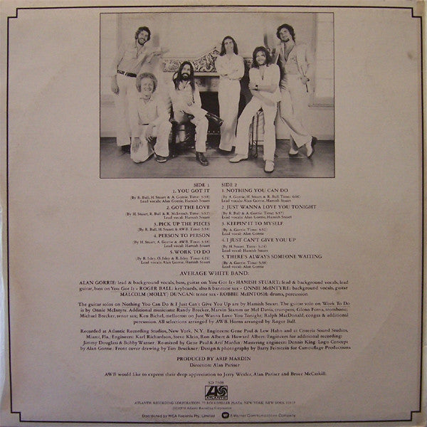 Average White Band : AWB (LP, Album)
