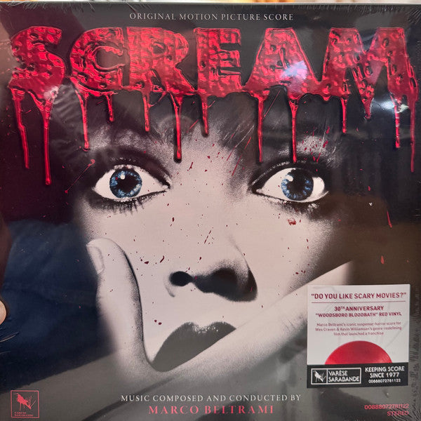Marco Beltrami : Scream (Original Motion Picture Score) (LP, Album, RE, Red)