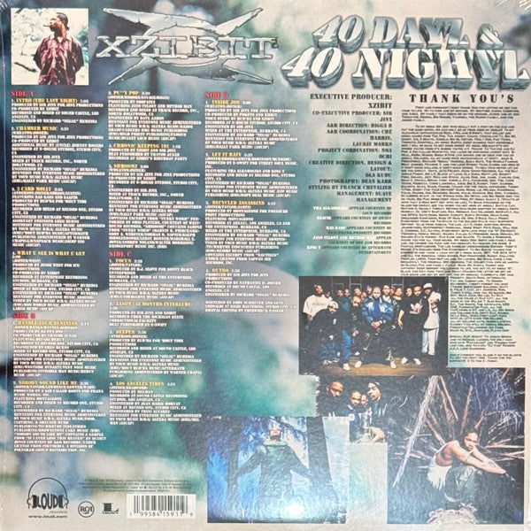 Xzibit : 40 Dayz & 40 Nightz (2xLP, Album)