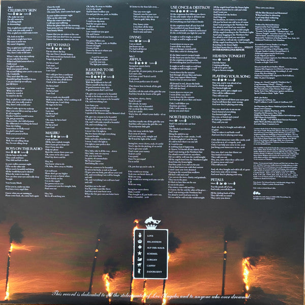 Hole (2) : Celebrity Skin (LP, Album, RE, 180)