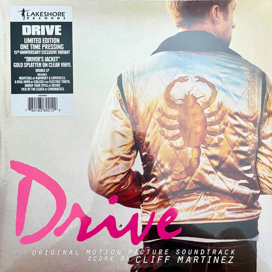 Cliff Martinez : Drive (Original Motion Picture Soundtrack) (2xLP, Album, Ltd, RE, S/Edition, Gol)