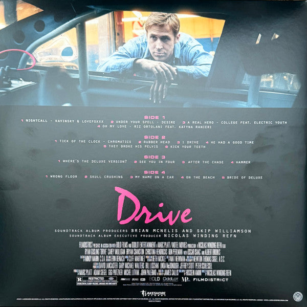 Cliff Martinez : Drive (Original Motion Picture Soundtrack) (2xLP, Album, Ltd, RE, S/Edition, Gol)