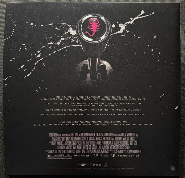 Cliff Martinez : Drive (Original Motion Picture Soundtrack) (2xLP, Ltd, Gol)