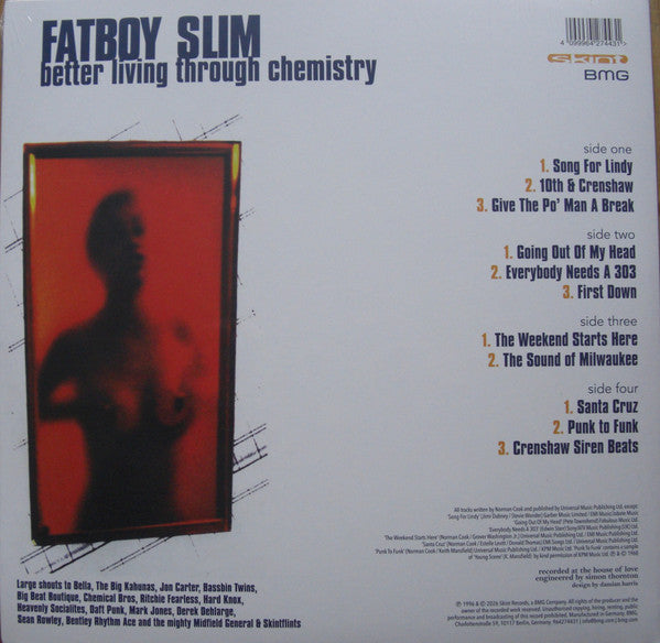 Fatboy Slim : Better Living Through Chemistry  (2xLP, Album, RE, 30t)