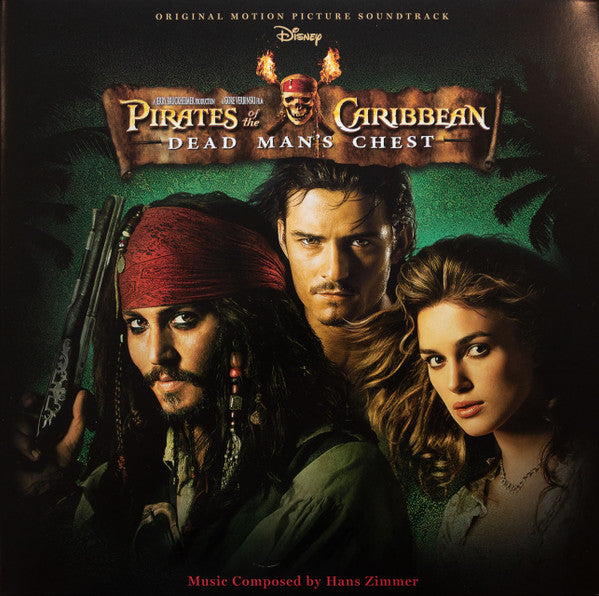 Hans Zimmer : Pirates Of The Caribbean: Dead Man's Chest (2xLP, Album, Sea)