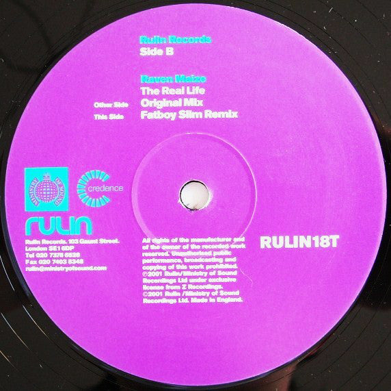 Raven Maize : The Real Life (12")