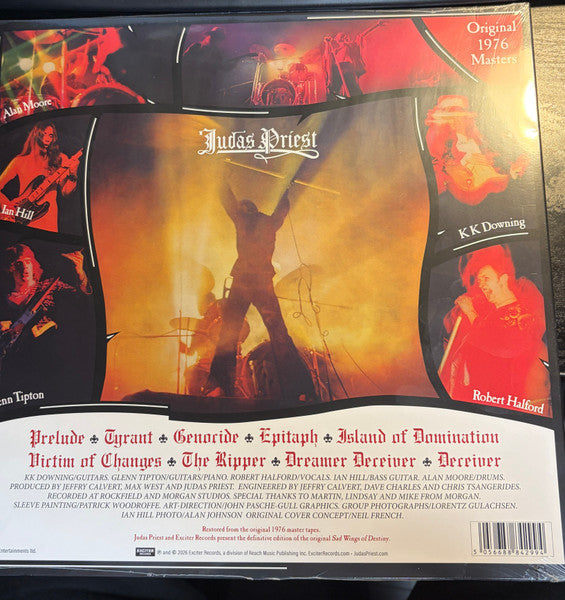 Judas Priest : Sad Wings Of Destiny (LP, Album, Ltd)