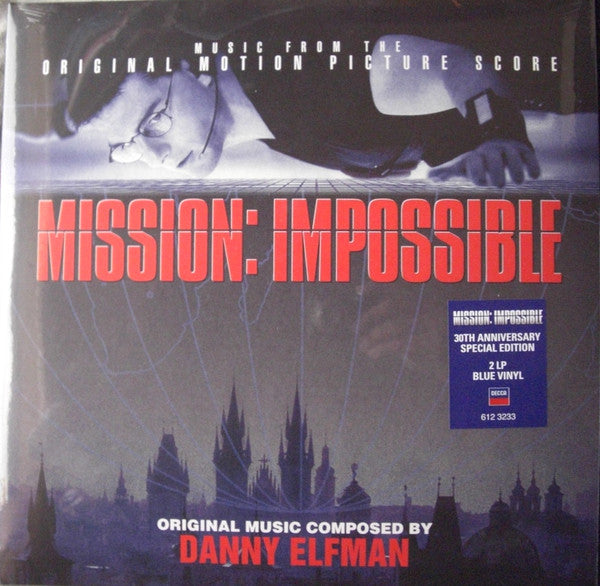 Danny Elfman : Mission: Impossible (Music From The Original Motion Picture Score) (2xLP, Ltd, RE, S/Edition, Blu)