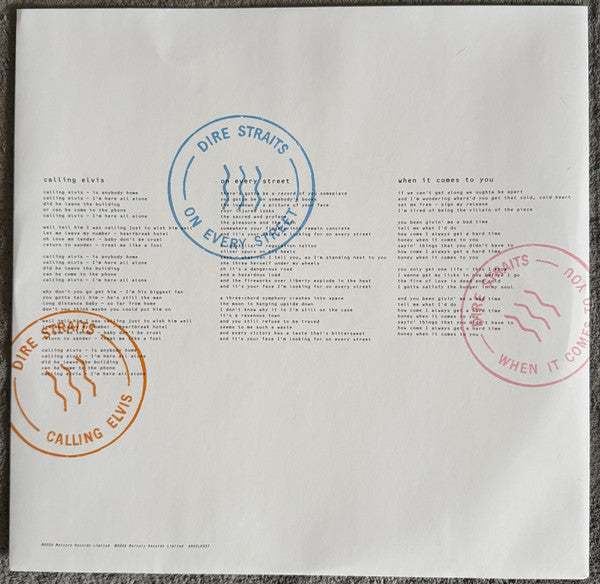 Dire Straits : On Every Street (2xLP, Album, RE, RM, 180)