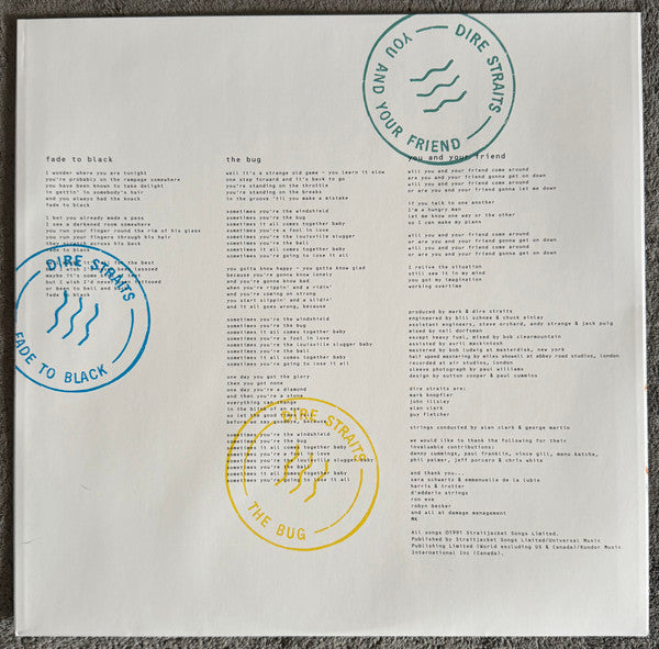 Dire Straits : On Every Street (2xLP, Album, RE, RM, 180)