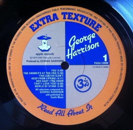 George Harrison : Extra Texture (Read All About It) (LP, Album)