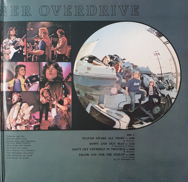 Bachman-Turner Overdrive : Bachman-Turner Overdrive (LP, Album, Gat)