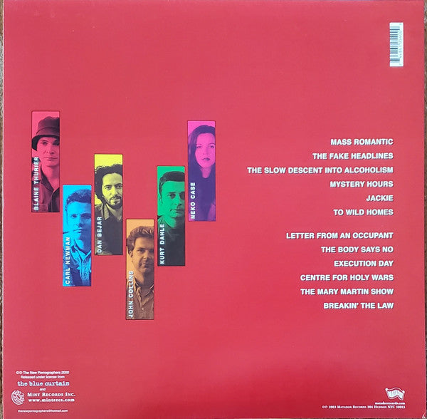 The New Pornographers : Mass Romantic (LP, Album, RM)