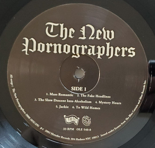 The New Pornographers : Mass Romantic (LP, Album, RM)
