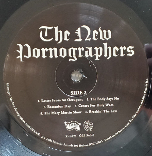 The New Pornographers : Mass Romantic (LP, Album, RM)