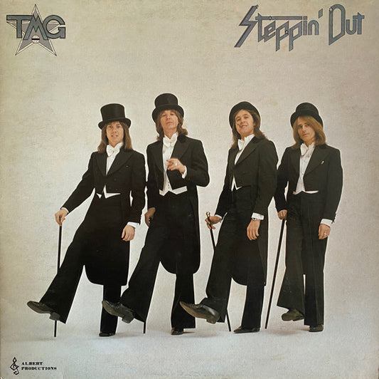 Ted Mulry Gang : Steppin' Out (LP, Album, Gat)