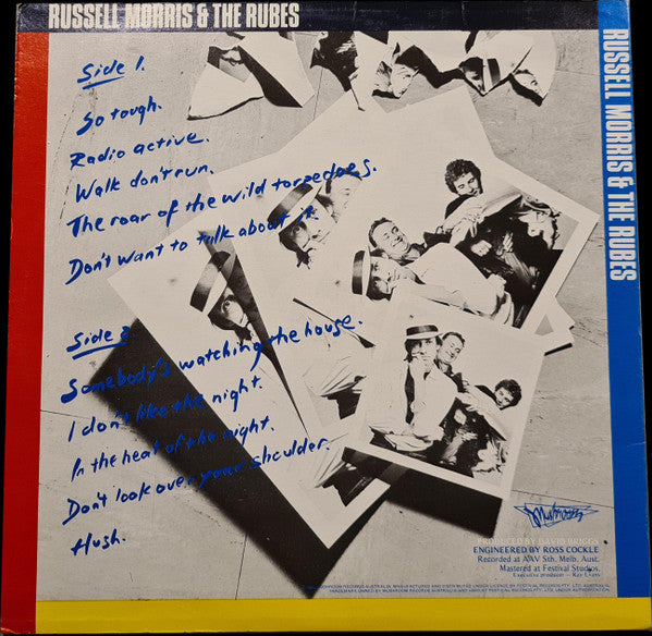 Russell Morris And The Rubes : Almost Frantic (LP, Album)