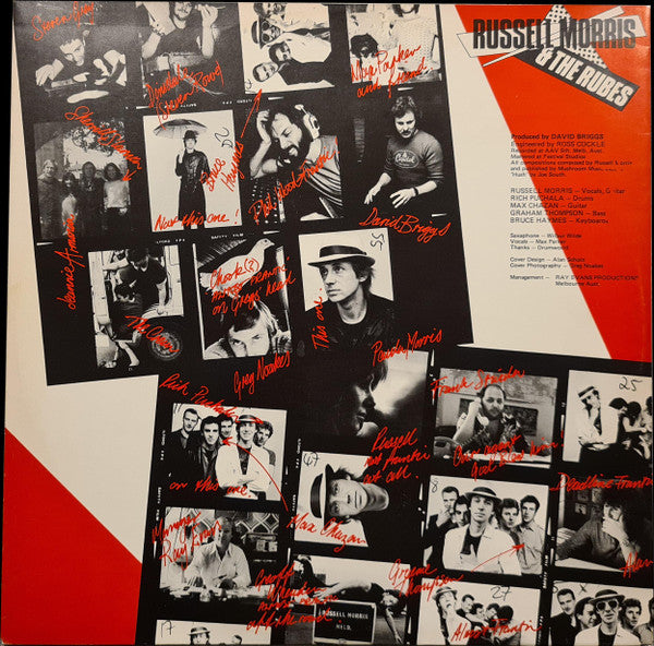 Russell Morris And The Rubes : Almost Frantic (LP, Album)